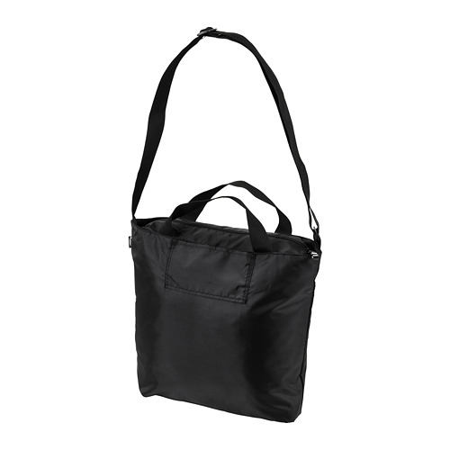 VÄRLDENS Cabin bag on wheels, black, 34x20x54 cm/30 l - IKEA