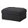 GRÖNLID, footstool with storage