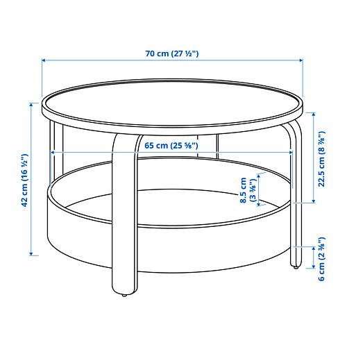 BORGEBY coffee table