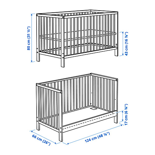 GULLIVER 2-piece baby furniture set