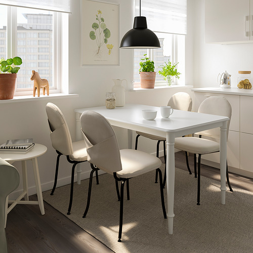 DANDERYD/EBBALYCKE, borð og fjórir stólar