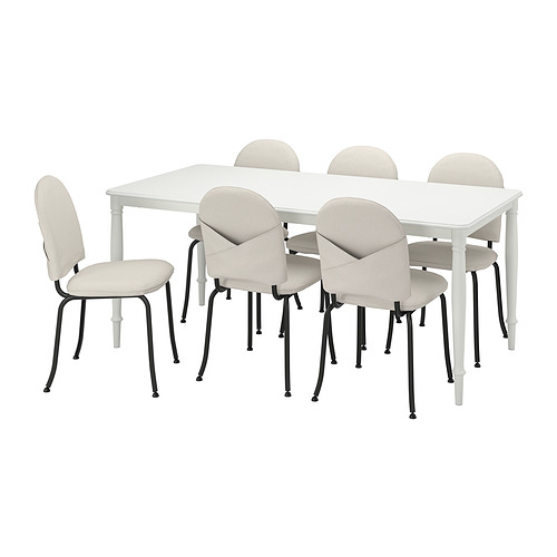 DANDERYD/EBBALYCKE, table and 6 chairs