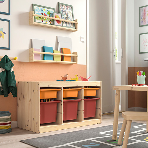 TROFAST, storage combination with boxes