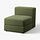 JÄTTEBO, 1-seat module with storage