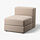 JÄTTEBO, 1-seat module with storage