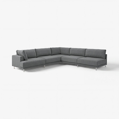 UPPÅKRA modular corner sofa, 6 seat