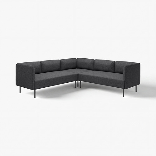 LILLEHEM, modular corner sofa, 4 seat