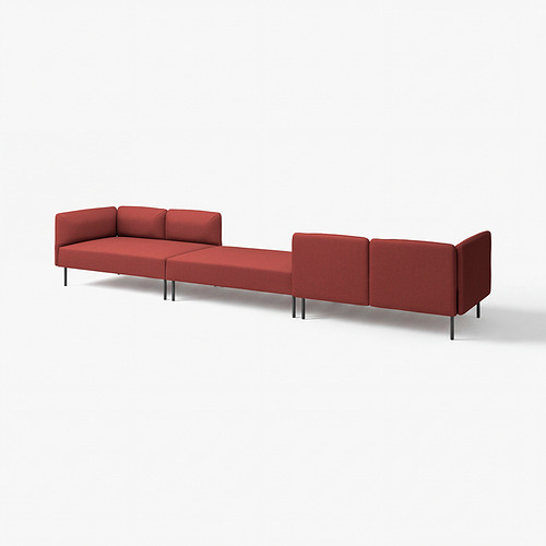 LILLEHEM, 6-seat modular sofa