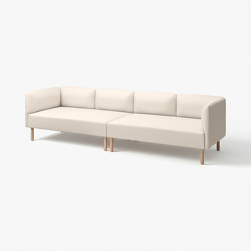 LILLEHEM, 4-seat modular sofa