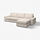 KIVIK, 4-seat sofa with chaise longue