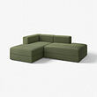 JÄTTEBO chaise longue modules