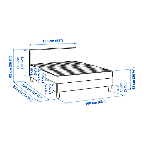 SÄBÖVIK rúmsamsetning