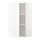 METOD, wall cabinet with shelves