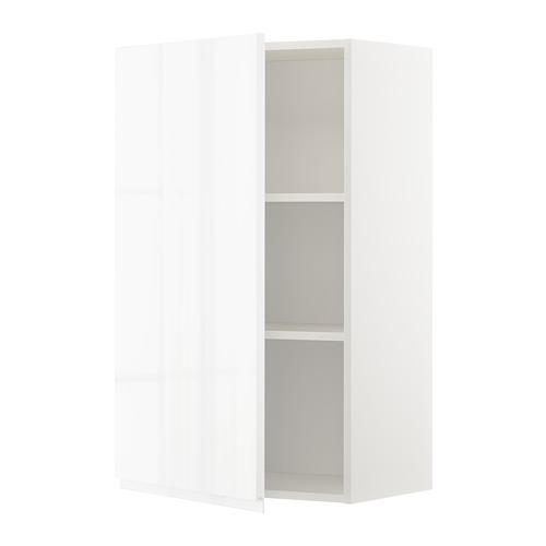 METOD wall cabinet with shelves