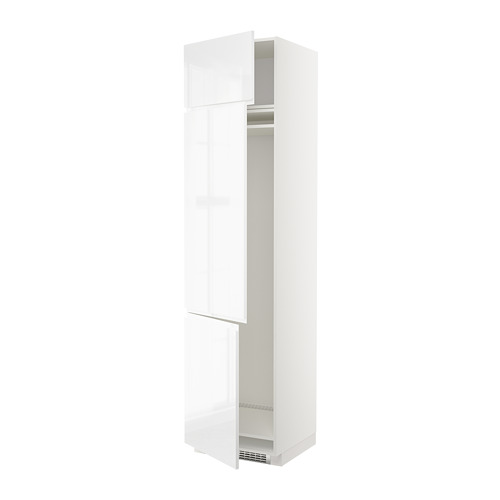 METOD high cab f fridge/freezer w 3 doors