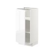 METOD base cabinet with shelves