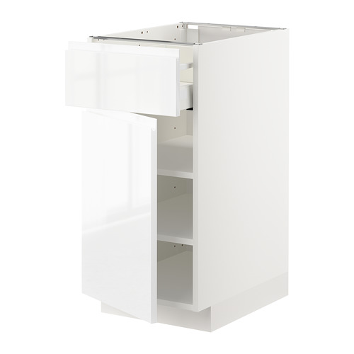 METOD/MAXIMERA, base cabinet with drawer/door