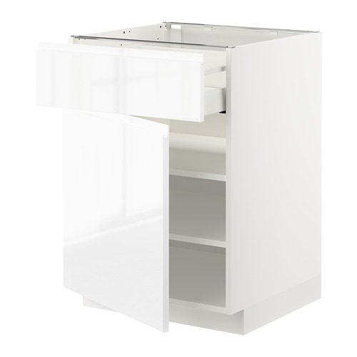 METOD/MAXIMERA base cabinet with drawer/door