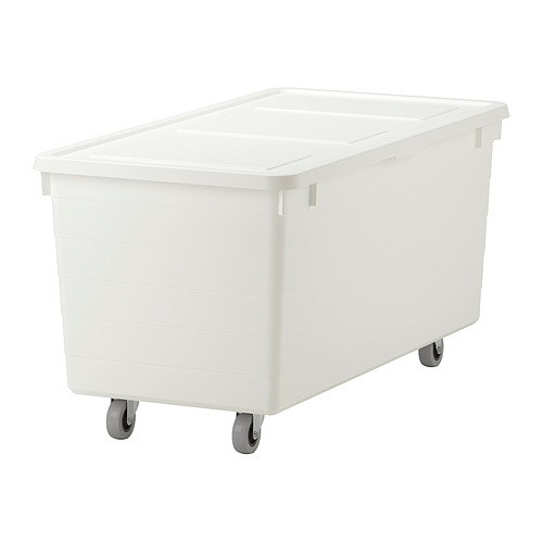 SOCKERBIT, kassi með hjólum og loki