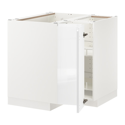 METOD corner base cabinet with carousel