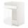 METOD, base cab f HAVSEN single bowl sink