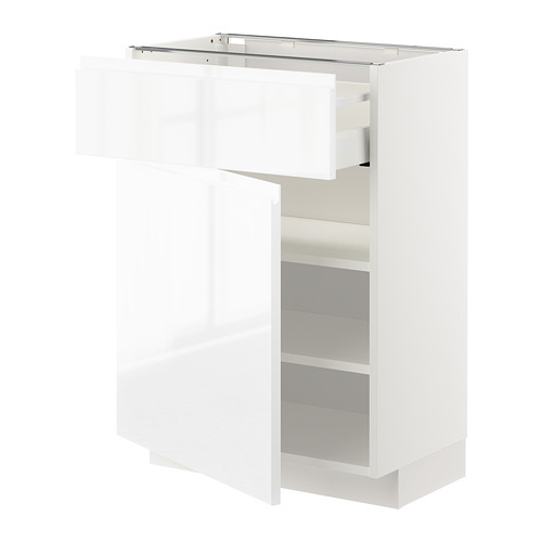 METOD/MAXIMERA base cabinet with drawer/door