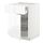 METOD/MAXIMERA, base cab f hob/drawer/2 wire bskts