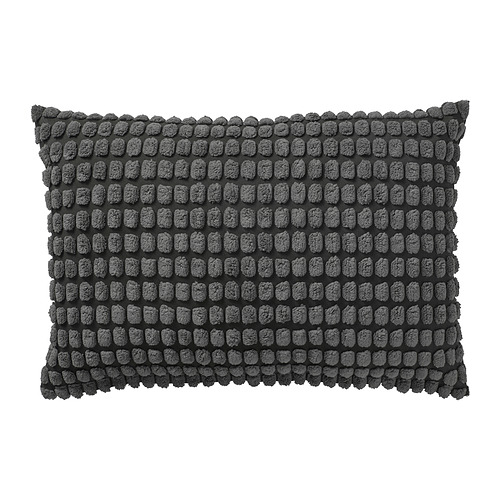 SVARTPOPPEL púðaver