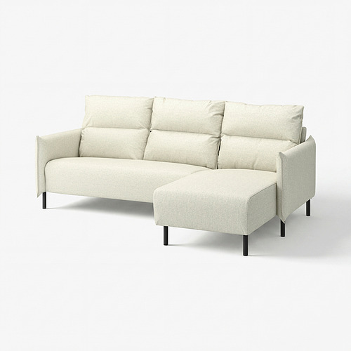 MANNARP, 3-seat sofa with chaise longue