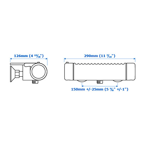 VOXNAN thermostatic shower mixer