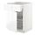 METOD/MAXIMERA, base cab w wire basket/drawer/door