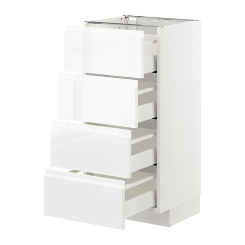 METOD/MAXIMERA base cab 4 frnts/4 drawers