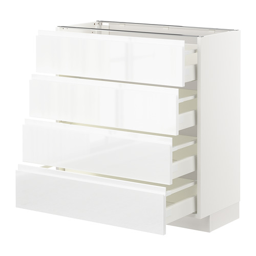 METOD/MAXIMERA base cab 4 frnts/4 drawers
