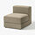 JÄTTEBO, 1-seat module with storage