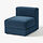 JÄTTEBO, 1-seat module with storage