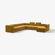 JÄTTEBO u-shaped sofa, 7-seat