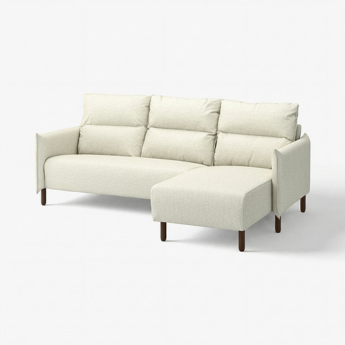 MANNARP, 3-seat sofa with chaise longue