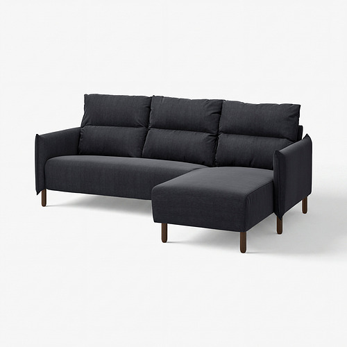 MANNARP, 3-seat sofa with chaise longue