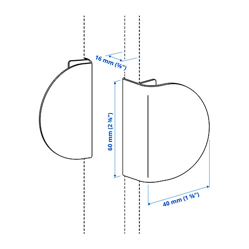 LATMASK clip-on handle