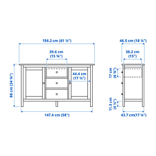 HEMNES sideboard