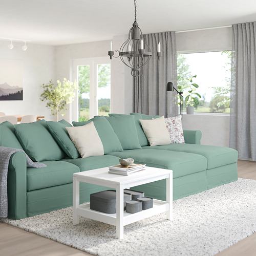 GRÖNLID, 4-seat sofa with chaise longues