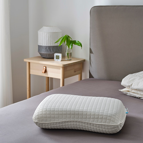 KLUBBSPORRE, ergonomic pillow, side/back sleeper