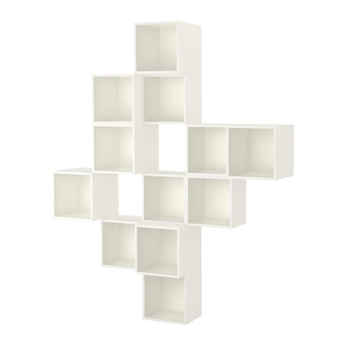 EKET, wall-mounted cabinet combination