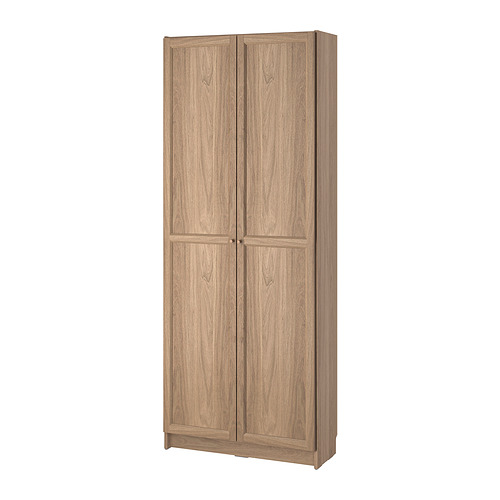 BILLY, bókaskápur m/hurðum