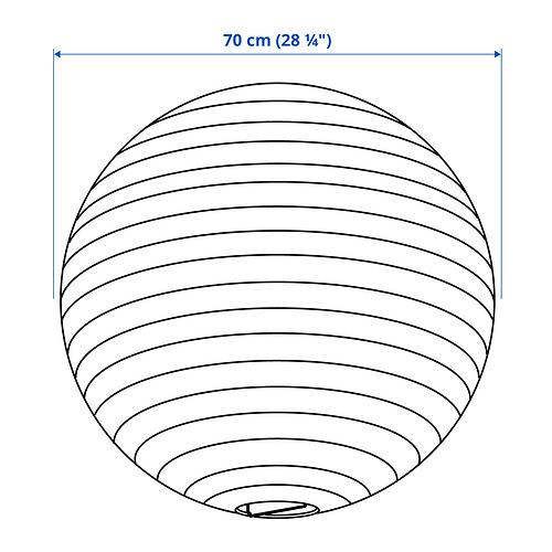 GULLSUDARE skermur fyrir loftljós