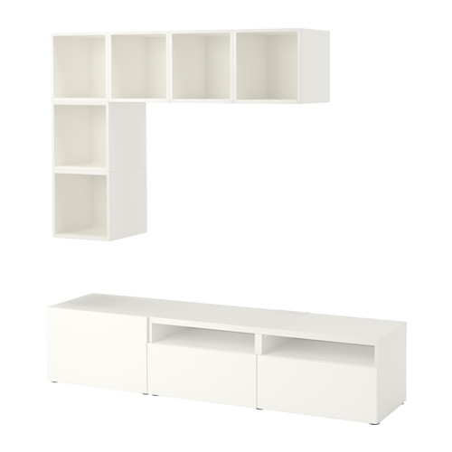 BESTÅ/EKET, cabinet combination for TV