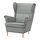 STRANDMON, wing chair