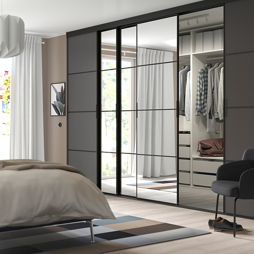 SKYTTA/MEHAMN/AULI, sliding door combination