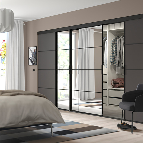 SKYTTA/MEHAMN/AULI, sliding door combination