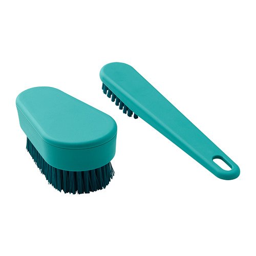 PEPPRIG, scrubbing brush, set of 2